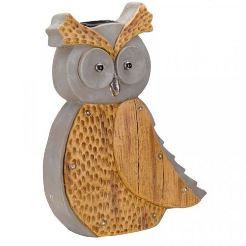 Woodstone Inlit Owl (Solar Powered)