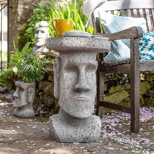 Easter Island Plant Stand