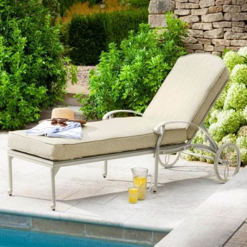 Capri Sunlounger Set with Side Table - Maize