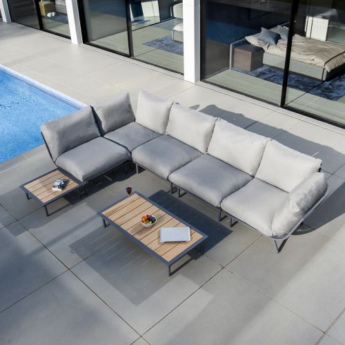 Alexander Rose Beach Modular L Shape Sofa Set