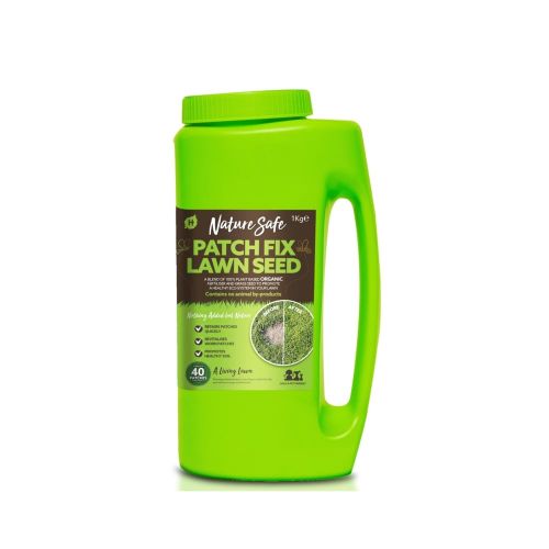 Nature Safe Patch Fix Lawn Seed 1kg Shaker