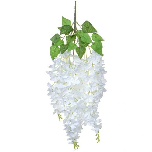 68cm Hydrangea Blossom - White