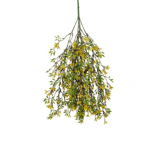30cm (1ft) Trailing Mini Flower - Yellow (Fire and UV Protected)