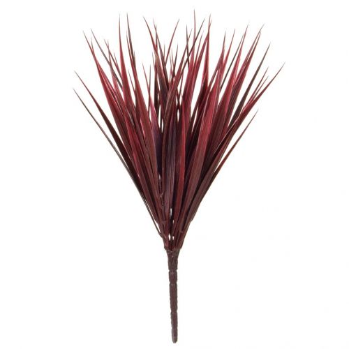 30cm Grass Vanilla Grass – Burgundy 