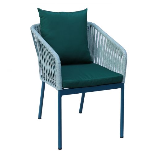 Camilla Rope Chair - Teal